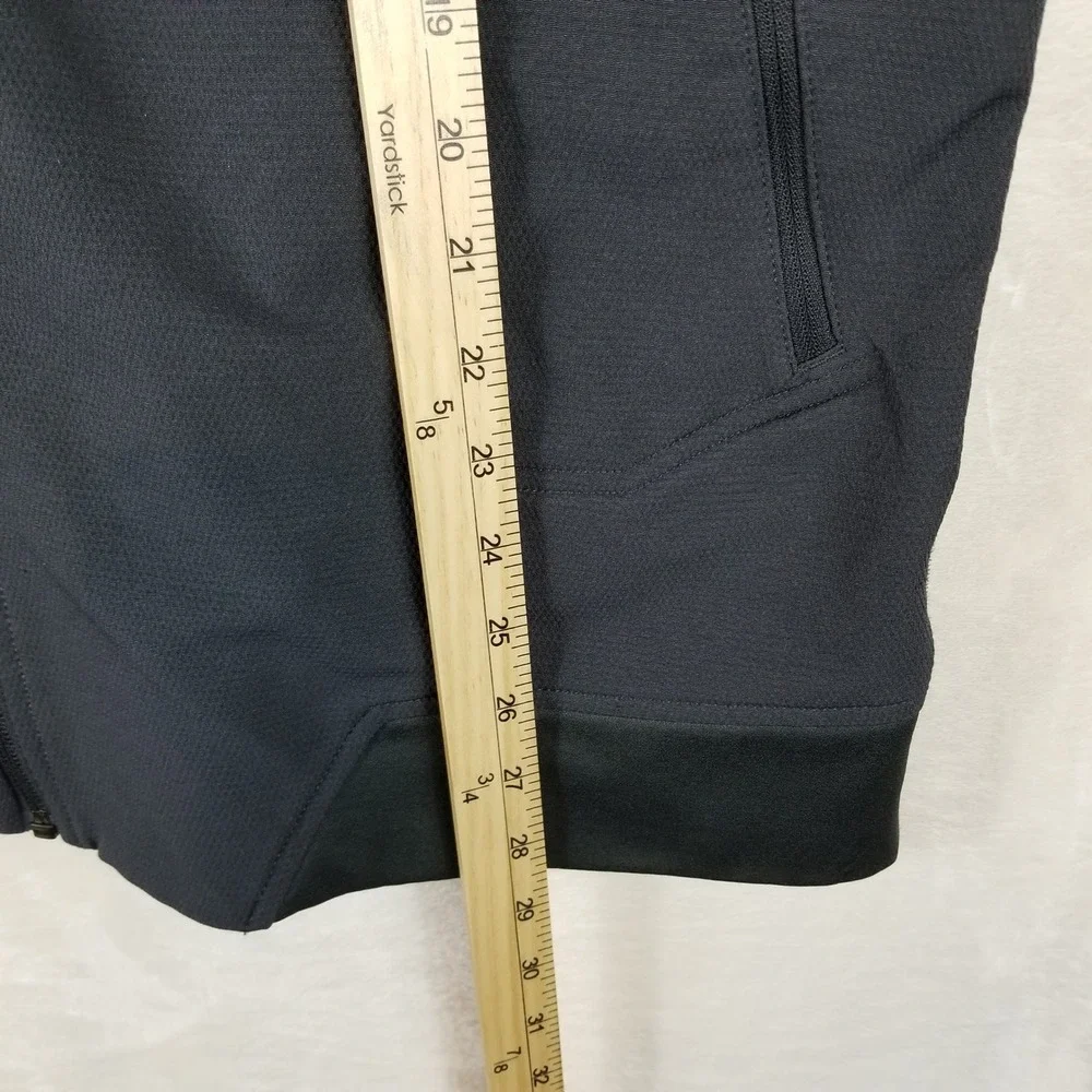 The North Face Mens Apex Bionic‎ Softshell Jacket Gray Full Zip Size L Large